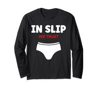 Humour Slip homme drôle culotte we trust in slip Manche Longue