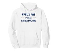 Humour Slogan Humoristique Simple Rien à Foutre Sweat à Capuche