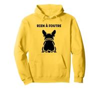 Humour Slogan Humoristique Simple Rien à Foutre Sweat à Capuche