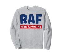 Humour Slogan Humoristique Simple Rien à Foutre Sweatshirt