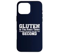 Humour Social Sarcastique drôle intolérance au Gluten Coque pour iPhone 16 Pro Max