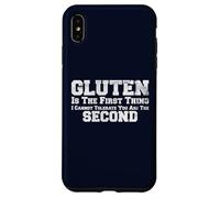 Humour Social Sarcastique drôle intolérance au Gluten Coque pour iPhone XS Max