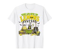 Humour Squelette When Life Gives You Lemons T-Shirt Graphique avec Valeur