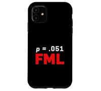 Humour statistique, chercheur scientifique, data nerd, geek, PCR Coque pour iPhone 11