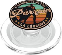 Humour Super Parrain Homme Mythe Légende Idée Originale Noël PopSockets PopGrip pour MagSafe