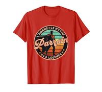 Humour Super Parrain Légendaire Idée Cadeau Parrain Baptême T-Shirt, Homme, Rouge, M