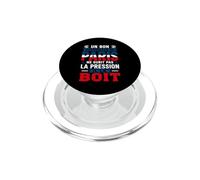 Humour Supporter Football Paris Apéro Bière Pression PopSockets PopGrip pour MagSafe
