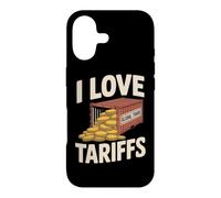 Humour sur Le Commerce Mondial I Love Tariffs Coque pour iPhone 17