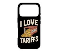 Humour sur Le Commerce Mondial I Love Tariffs Coque pour iPhone 17 Pro
