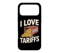 Humour sur Le Commerce Mondial I Love Tariffs Coque pour iPhone 17 Pro Max