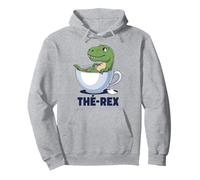 Humour T Rex Mignon Texte Drole Motif Thé-Rex Dinosaure Trex Sweat à Capuche