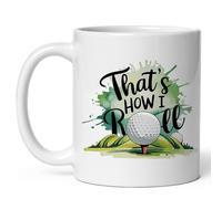 Humour tasses en porcelaine C'est comme ça que je joue au golf Tasse À Café en porcelaine personnalisée Tasses de Petit déjeuner pour décorer Femme 330ml