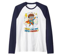 Humour TDAH C'est Mon Super Pouvoir Manche Raglan