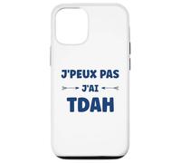Humour tdah Super hyperactivité Humour j'peux Pas J'Ai Tdah Coque pour iPhone 12/12 Pro