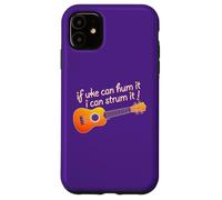 Humour Ukulélé Drôle ou Blague pour Fierté Joueur Ukulélé Coque pour iPhone 11