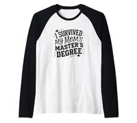 Humour Universitaire Meowsters Degree Manche Raglan