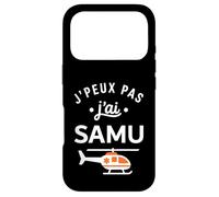 Humour Urgences Secours Médical J'peux Pas J'Ai Samu Coque pour iPhone 17 Pro