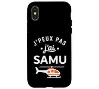 Humour Urgences Secours Médical J'peux Pas J'Ai Samu Coque pour iPhone X/XS