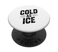Humour Vintage Chill Cold As Ice PopSockets PopGrip Adhésif