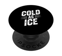 Humour Vintage Chill Cold As Ice PopSockets PopGrip Adhésif