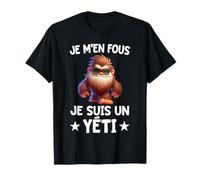 Humour Yéti | Je M'en Fous Je Suis Un Yéti T-Shirt