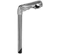 Humpert ERGOTEC stem Kobra Vario Tu. Pole 25.4/25.4, 300/90mm AL356.2/Stainless Angle Adjustable Silver