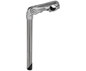 Humpert ERGOTEC stem Kobra Vario Tu. Pole 25.4/25.4, 300/90mm AL356.2/Stainless Angle Adjustable Silver