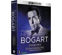 Humphrey Bogart - Collection 2 Films : Casablanca + Le Faucon Maltais - 4k Ultra Hd + Blu-Ray