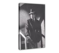 Humphrey Bogart (The Maltese Falcon) Poster sur toile pour décoration de chambre à coucher, bureau, chambre, cadeau (60 x 90 cm)