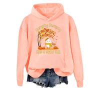 Humpty Dumpty Had A Great Fall Sweat à capuche à manches longues unisexe, Orange, XXL