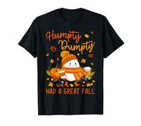 Humpty Funny Dumpty a passé Un bel Automne, Joyeux Automne à Tous T-Shirt
