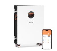 Humsienk Batterie Lithium 48V 314Ah LiFePO4 Con Bluetooth,200A BMS 6000+Cycles Profonds,16KWh,Prend en Charge la Connexion Parallèle,Une Grande Capacité de Batterie et Une Large Gamme D'applications