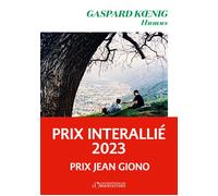 Humus Prix Interallié 2023 - Gaspard Koenig - L'observatoire Eds De - broché - Roman