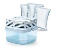 HUMYDRY Premium 450 g - Appareil déshumidificateur + 3 recharges de 450 g - Solution efficace pour lutter contre l'humidité et les odeurs - Idéal pour maisons, bureaux et espaces fermés