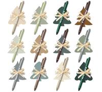 Humyoun Lot de 96 notes adhésives et stylos de Noël, 48 blocs-notes, 48 | Design festif de Noël, cadeaux de fête pour collègues, bureau, ensemble de papeterie pour salle de classe, lieu de travail