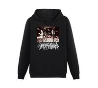HUNANRENJIA Dadaroma Japan Alternative Metal Members Black Unisex Hoodies Printed Tee Graphic Pullover for Men Sweatshirts XL