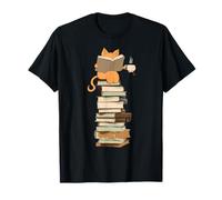 Hund frisst Doug T-Shirt Cadeaux de thé amusants avec chats mignons Noir S Unisex Coupe classique Manche courte Adulte