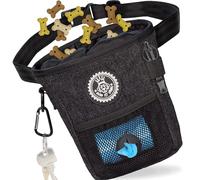 Hund IST KÖNIG® Sac à friandises pour entraînement de Chien - Sac à Nourriture Robuste pour Chien, Compact et Fonctionnel - Sac de Nourriture pour Chien pour Une récompense Rapide