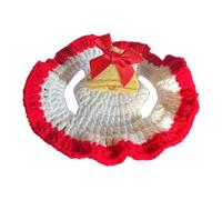 Hunde Beanie Mütze - Weiche Niedliche Weihnachtsmann Kopfbedeckung mit Ohrlöchern | Weihnachts Hunde Winter Mütze für Party Feiertag Draußen Winter Kinder Mädchen Jugend Teenager