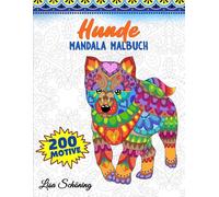 Hunde Mandala Malbuch