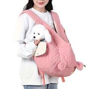 Hunde Trage Rucksack - Atmungsaktiv Und Weich Mit Taschen