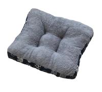 Hundebett Chien - Wintervelours Katzenbett | Tierbett mit rutschfester Unterseite, waschbare dicke Decke, orthopädisches Kissen, weich und komfortabel für tiefen Schlaf