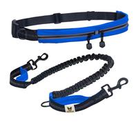 Hundefreund Laisse de Jogging avec Ceinture | Laisse pour Canicross de 120 à 180 cm pour Chiens de Taille Moyenne à Grande | Faites du Vélo, de la Course à Pied et de la Randonnée aux Mains Libres