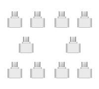 Hundnsney 10X Adaptateur de Câble D' 3.0 de Type-C Type C USB-C Convertisseur D'Otg pour Mi5 Mi6 Souris Clavier USB Disque Flash