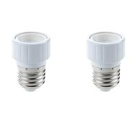 Hundnsney 2X E27 vers Adaptateur Douille Culot Adapte Lampe Ampoule Convertisseur