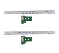 Hundnsney 2X Pour Port de charge USB Panneau de prise -055 5TH V5 12 broches Cable