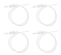 Hundnsney 4 Pièces 2 Mètres Siphon Pompe Une Essence Manuelle Siphon Une Essence Pompe Une Siphon Transfert de Gasoil Carburant pour Essence Liquide Maison Bière Vin Vin Tuyau Tuyau