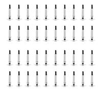 Hundnsney 40Pièces Stylet Universel Disque Transparent écran Capacitif Stylet Tactile Pointe de Remplacement Dessin écriture Plume Tête de Crayon