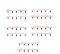 Hundnsney 50 Paires de raccords en T pour mamelons de Poulet, Kit d'abreuvoirs pour volaille entièrement Automatique, Abreuvoir d' pour Poulet