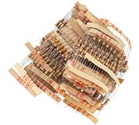 Hundnsney 500 pièces 50 valeurs 1/2 W 0,5 W 5 % de résistances de film de carbone, assortiment